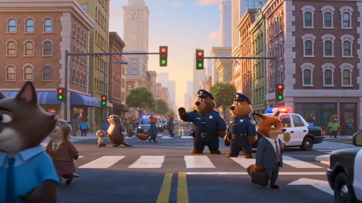Create a highly detailed, cinematic 15-second animated video set in a lively